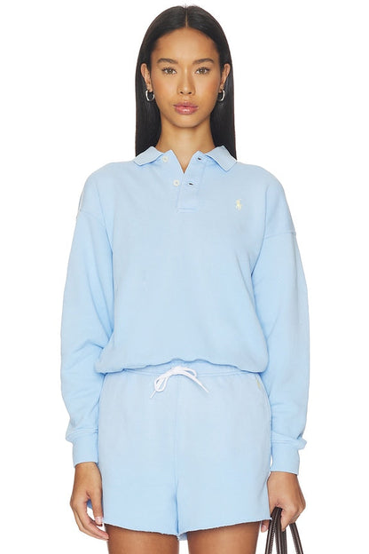 Island Fleece Polo Sweatshirt