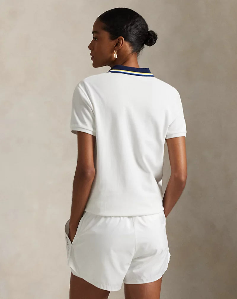 US Open Classic Fit Piqué Polo Shirt Save to Favourites Polo Ralph Lauren