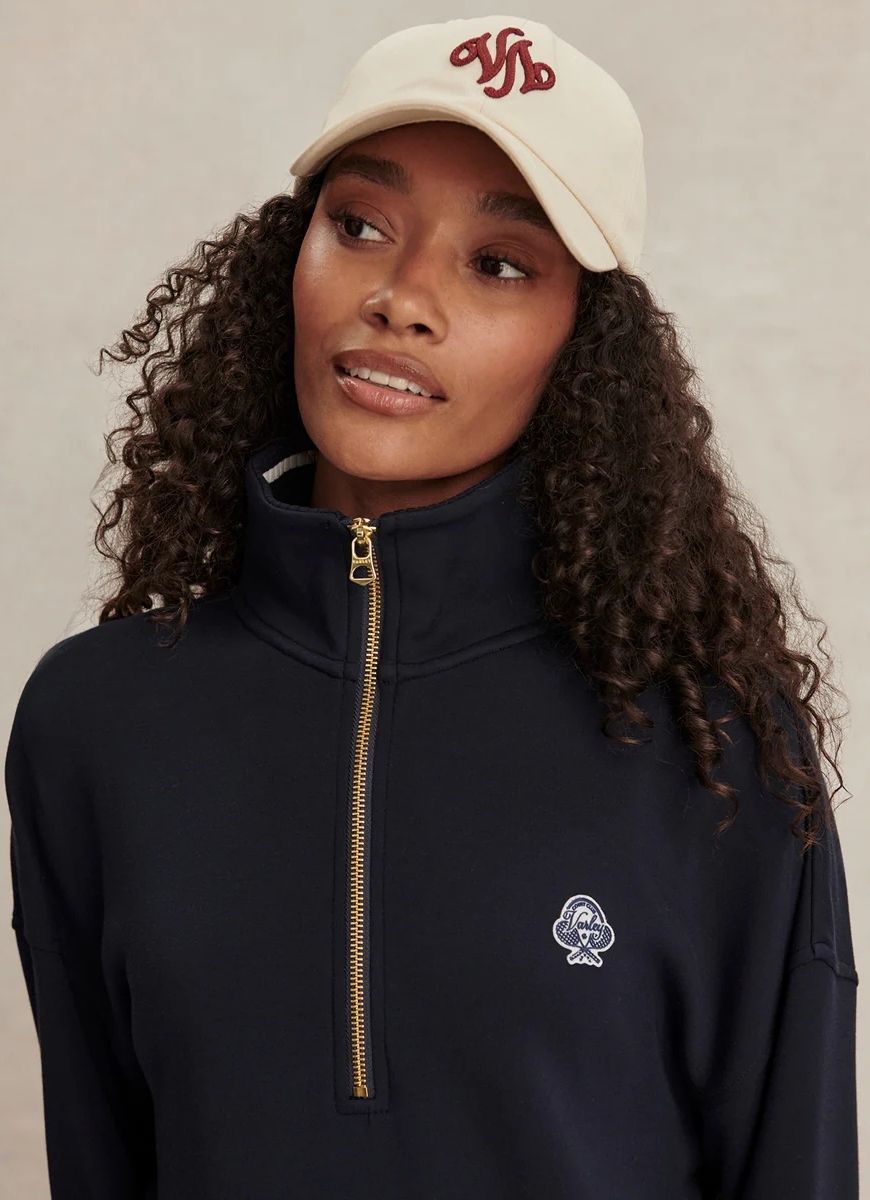 Bertie Half Zip Sweatshirt