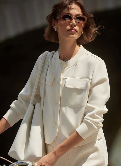 Hartwell Button Through Sweat Jacket