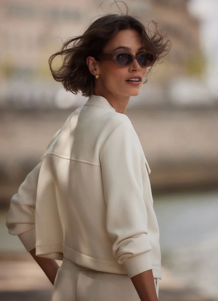 Hartwell Button Through Sweat Jacket